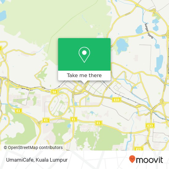 UmamiCafe map