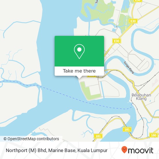 Peta Northport (M) Bhd, Marine Base