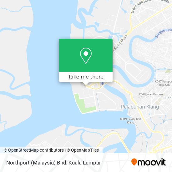 Northport (Malaysia) Bhd map