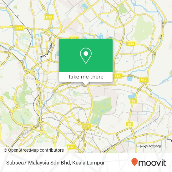 Subsea7 Malaysia Sdn Bhd map