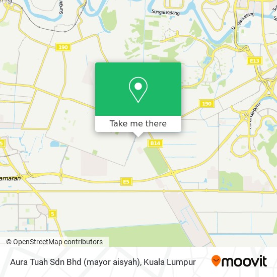 Aura Tuah Sdn Bhd (mayor aisyah) map