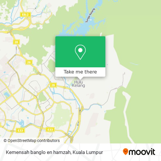 Kemensah banglo en hamzah map