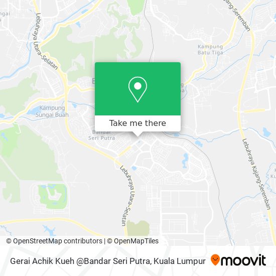 Peta Gerai Achik Kueh @Bandar Seri Putra