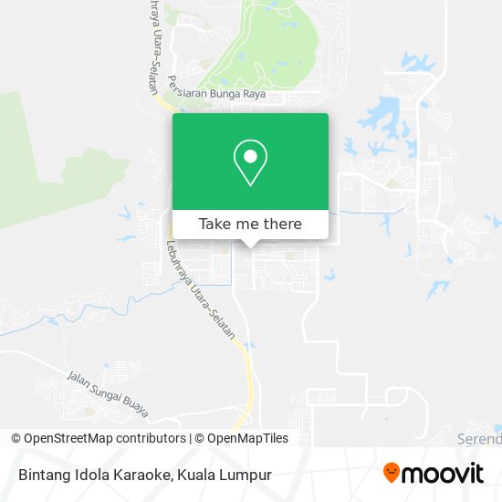 Bintang Idola Karaoke map