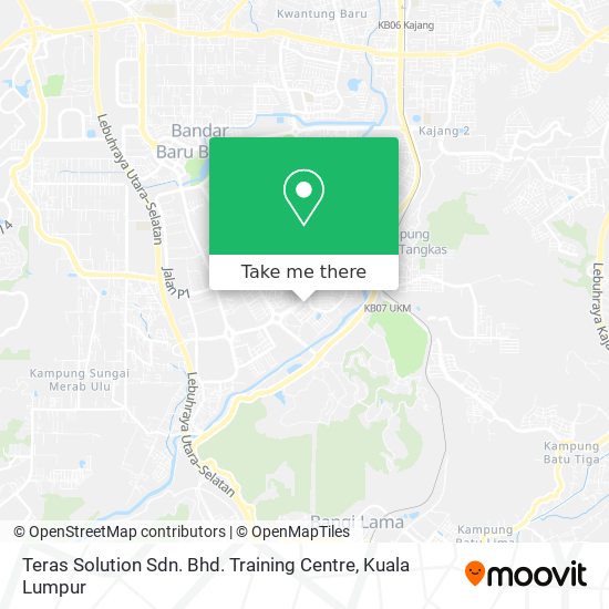 Teras Solution Sdn. Bhd. Training Centre map