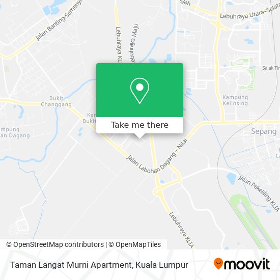 Taman Langat Murni Apartment map