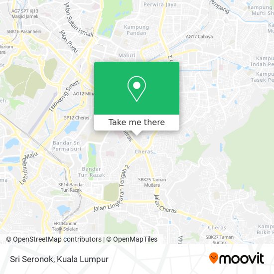 How To Get To Sri Seronok In Kuala Lumpur By Bus Or Mrt Lrt Moovit