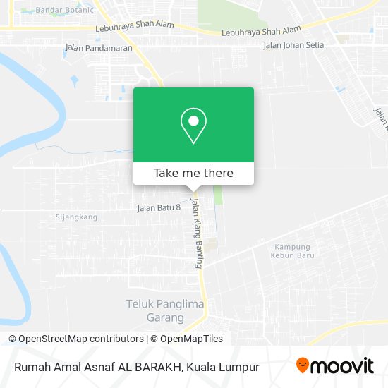 Rumah Amal Asnaf AL BARAKH map