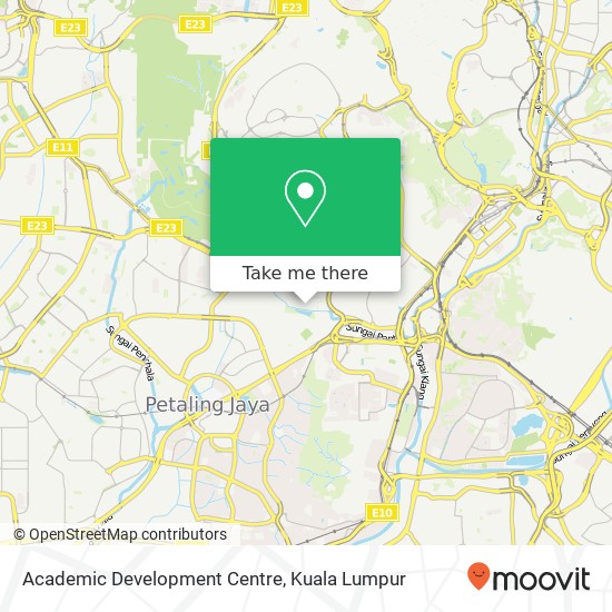 Academic Development Centre map