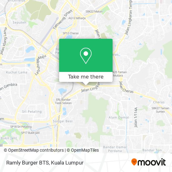 Ramly Burger BTS map