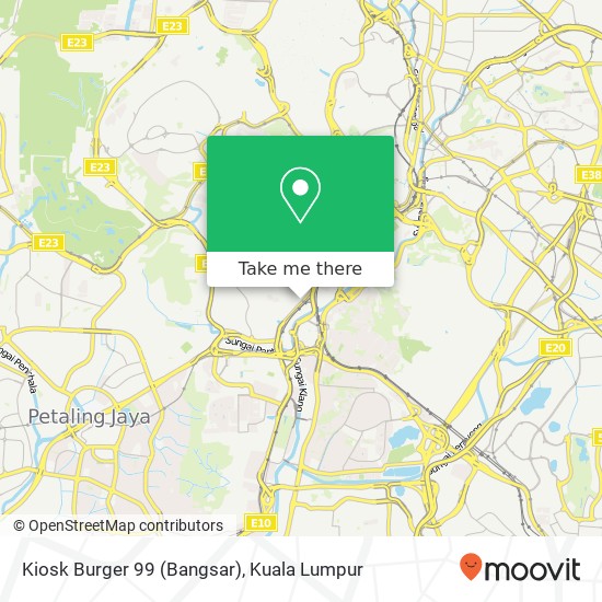 Kiosk Burger 99  (Bangsar) map