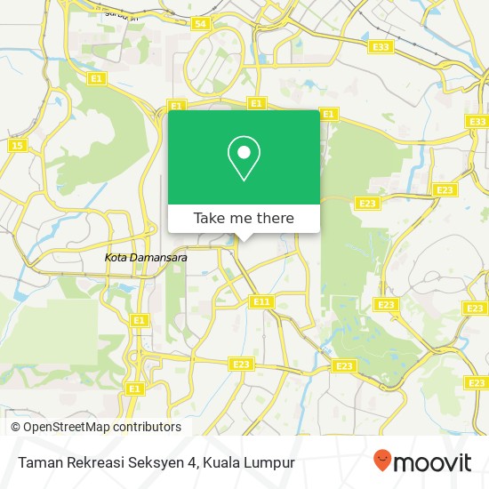 Taman Rekreasi Seksyen 4 map