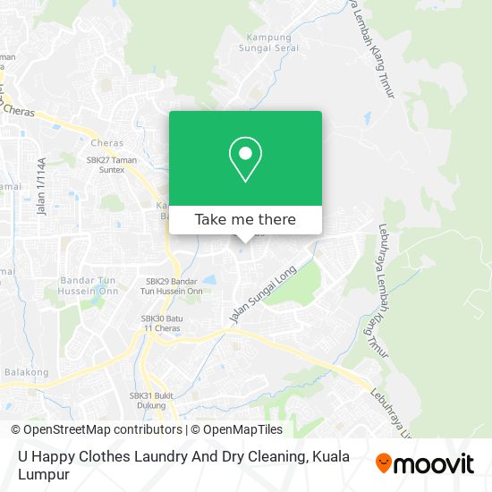 U Happy Clothes Laundry And Dry Cleaning map