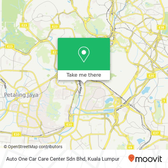 Auto One Car Care Center Sdn Bhd map
