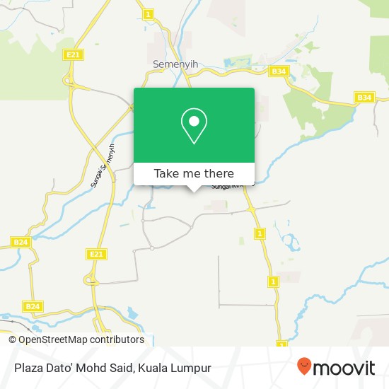 Plaza Dato' Mohd Said map