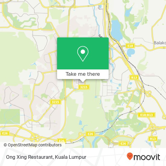 Ong Xing Restaurant map