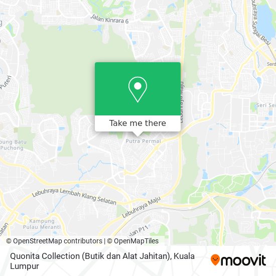 Quonita Collection (Butik dan Alat Jahitan) map