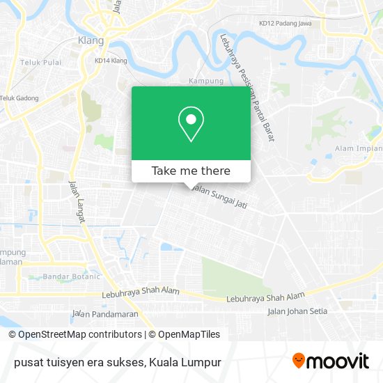 pusat tuisyen era sukses map