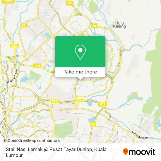 Stall Nasi Lemak @ Pusat Tayar Dunlop map