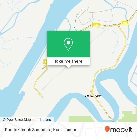 Pondok Indah Samudera map