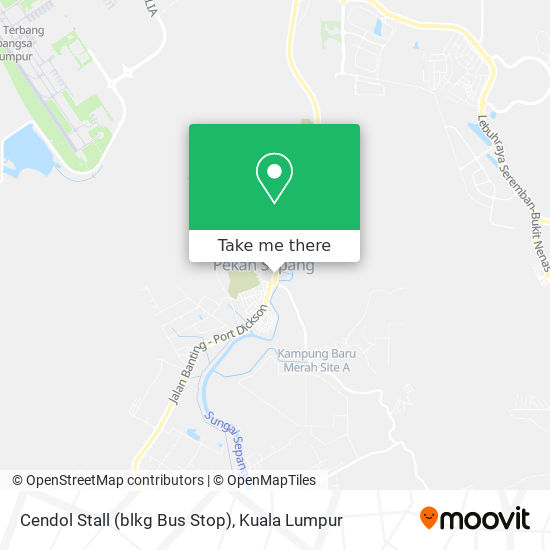 Cendol Stall (blkg Bus Stop) map