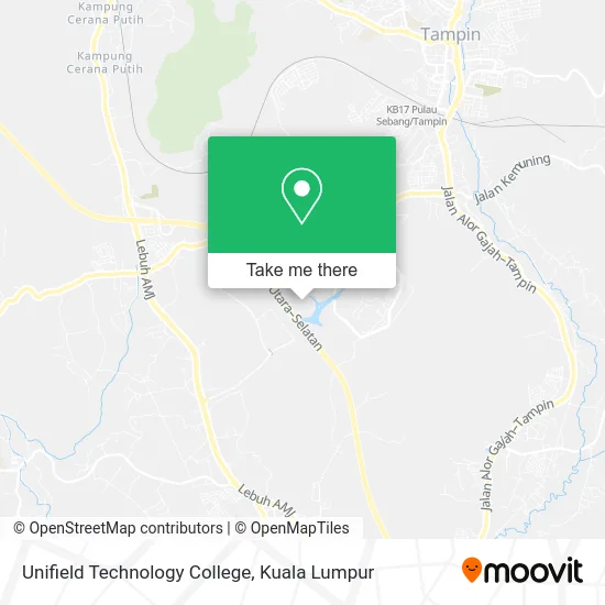 Unifield Technology College map