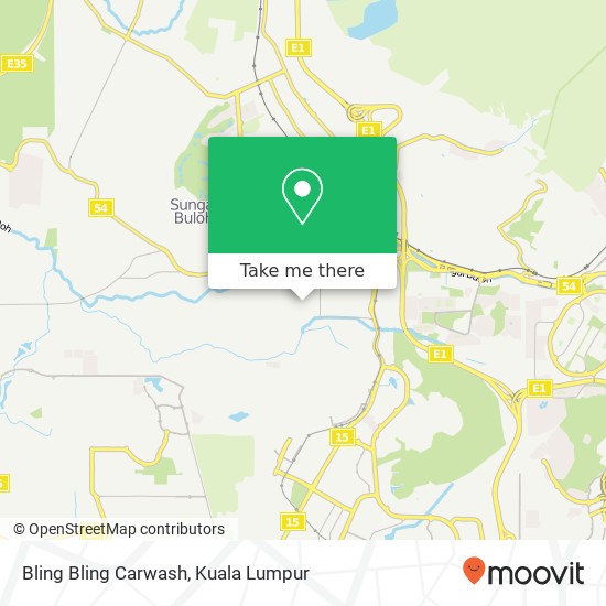 Bling Bling Carwash map