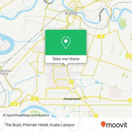 The Buzz, Premier Hotel map