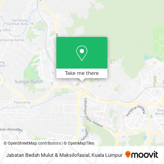 Jabatan Bedah Mulut & Maksilofasial map