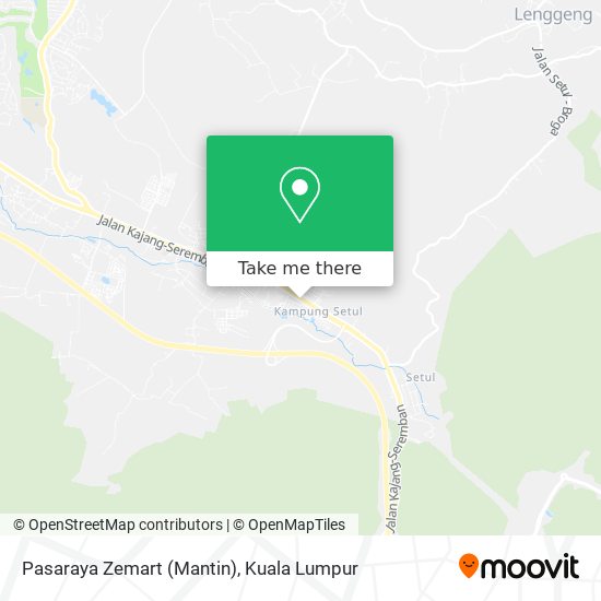 Pasaraya Zemart (Mantin) map