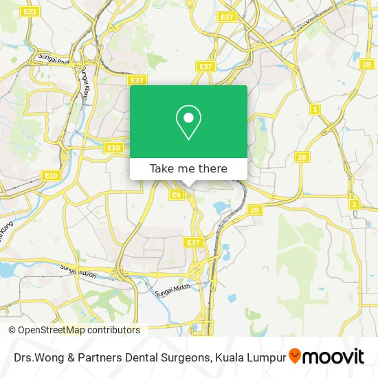 Drs.Wong & Partners Dental Surgeons map