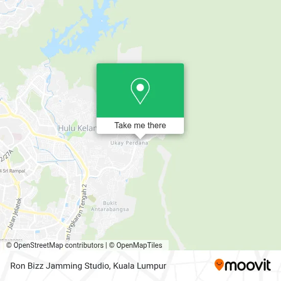 Ron Bizz Jamming Studio map