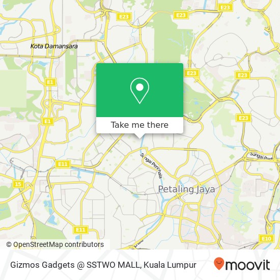 Gizmos Gadgets @ SSTWO MALL map