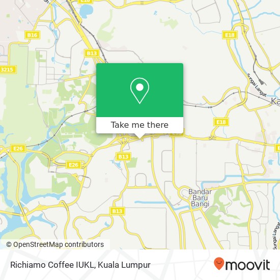 Richiamo Coffee IUKL map