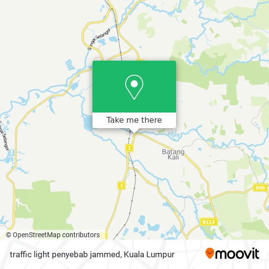 traffic light penyebab jammed map