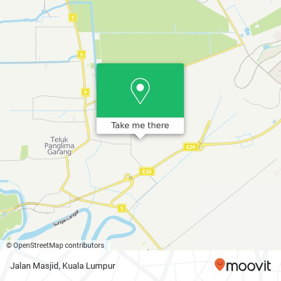 Jalan Masjid map