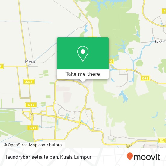 laundrybar setia taipan map