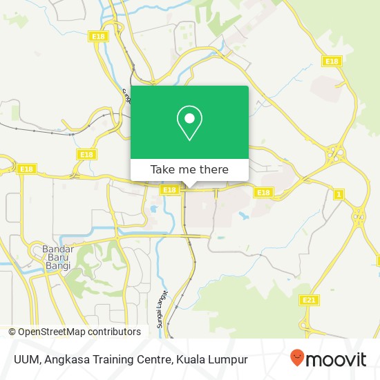 UUM, Angkasa Training Centre map
