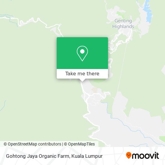 Peta Gohtong Jaya Organic Farm
