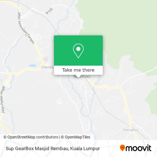Peta Sup GearBox Masjid Rembau