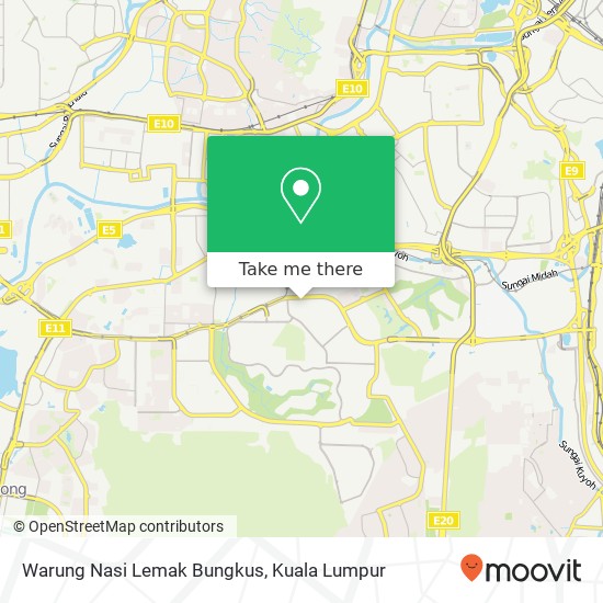 Warung Nasi Lemak Bungkus map
