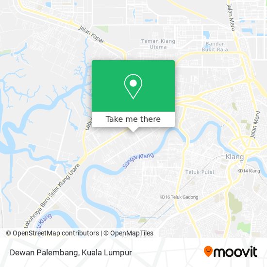 Peta Dewan Palembang