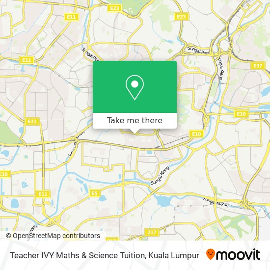 Teacher IVY Maths & Science Tuition map