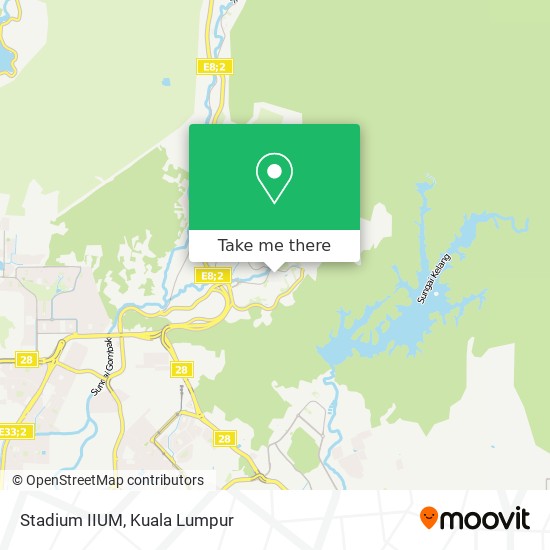 Stadium IIUM map