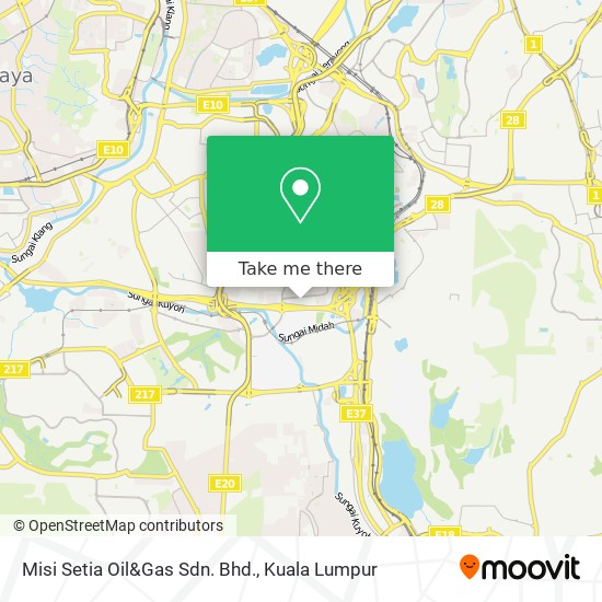 Peta Misi Setia Oil&Gas Sdn. Bhd.