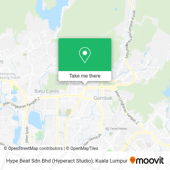Hype Beat Sdn Bhd (Hyperact Studio) map