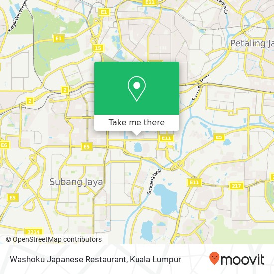 Washoku Japanese Restaurant map