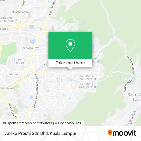Aneka Prestij Sdn Bhd map