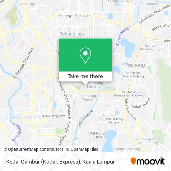 Kedai Gambar (Kodak Express) map