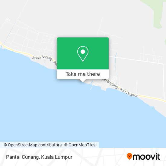 Peta Pantai Cunang